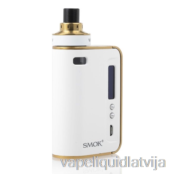 Smok Osub One 50w Tc All-in-one Komplekts Balts/zelts Vape šķidrums